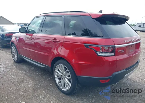 2016 Land Rover Range Rover Sport 3.0L V6 Supercharged Hse из США, поврежденный, VIN SALWR2VF8GA650247